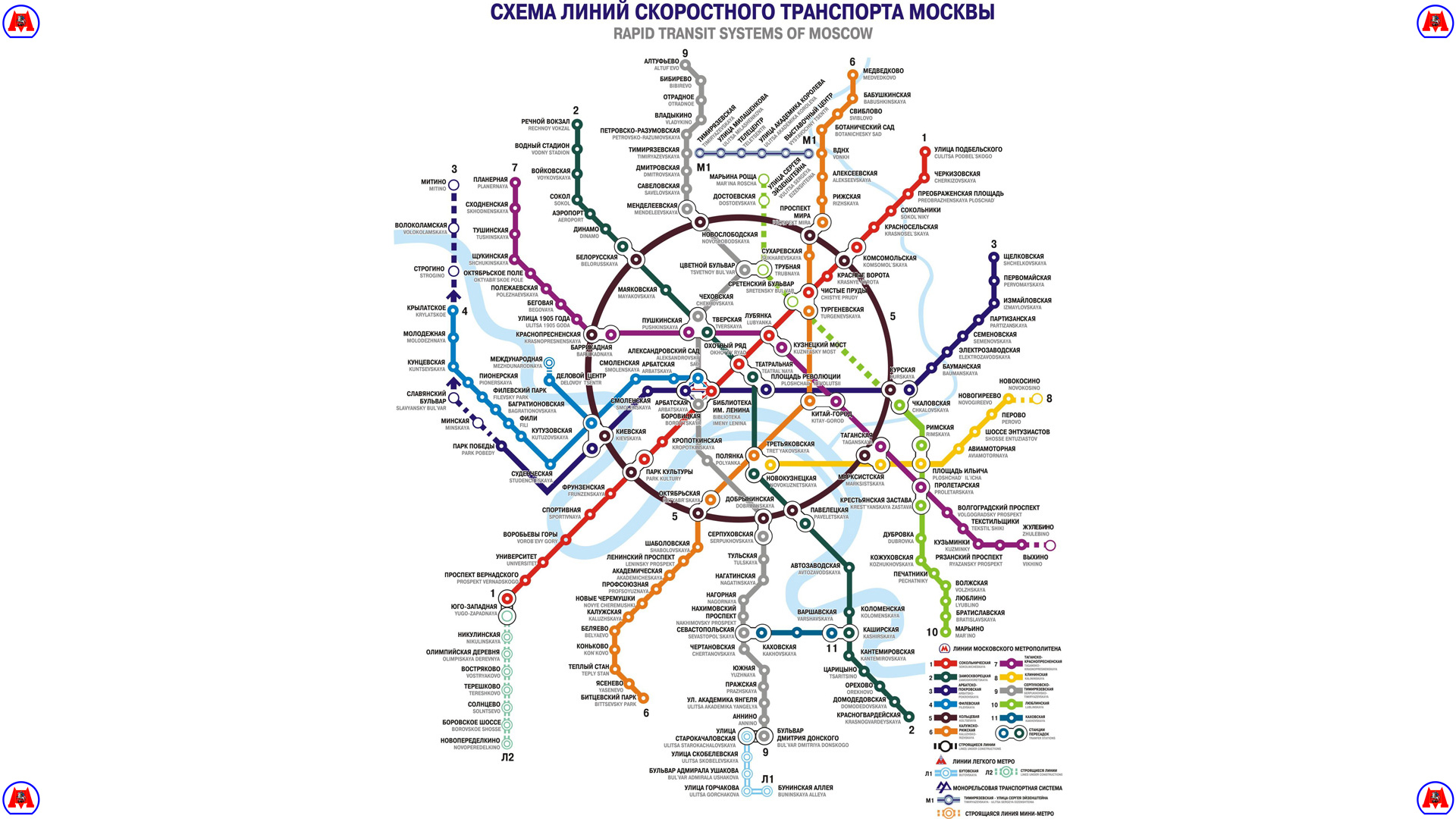 Карта метро москвы ольховая
